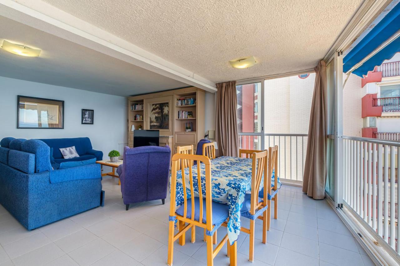 Apartamento en benidorm a 1a línea del mar Exterior foto