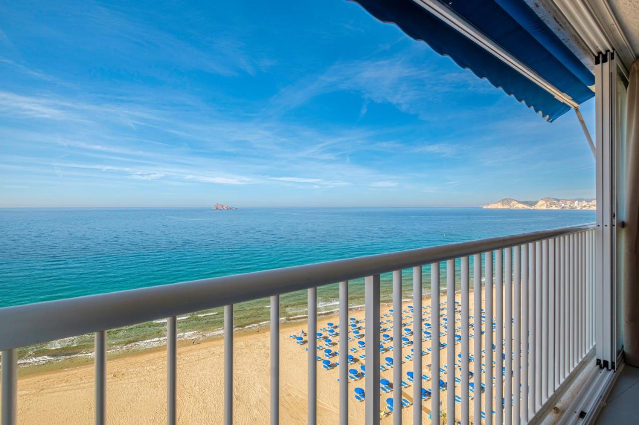Apartamento en benidorm a 1a línea del mar Exterior foto