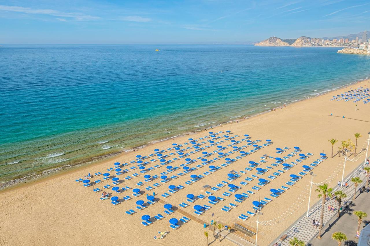 Apartamento en benidorm a 1a línea del mar Exterior foto